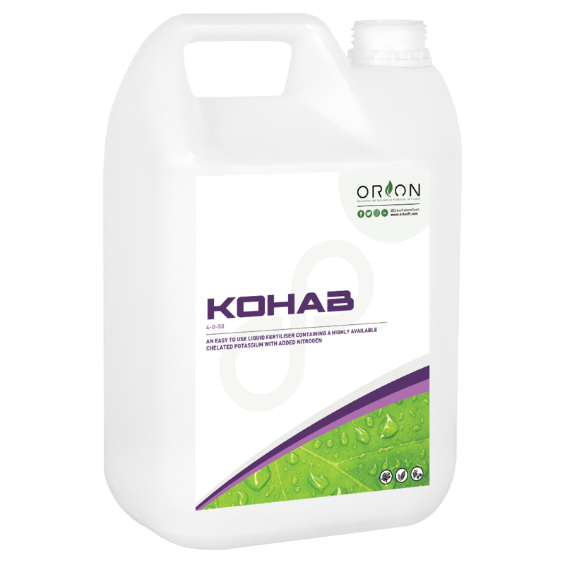 Front of Kohab bottle